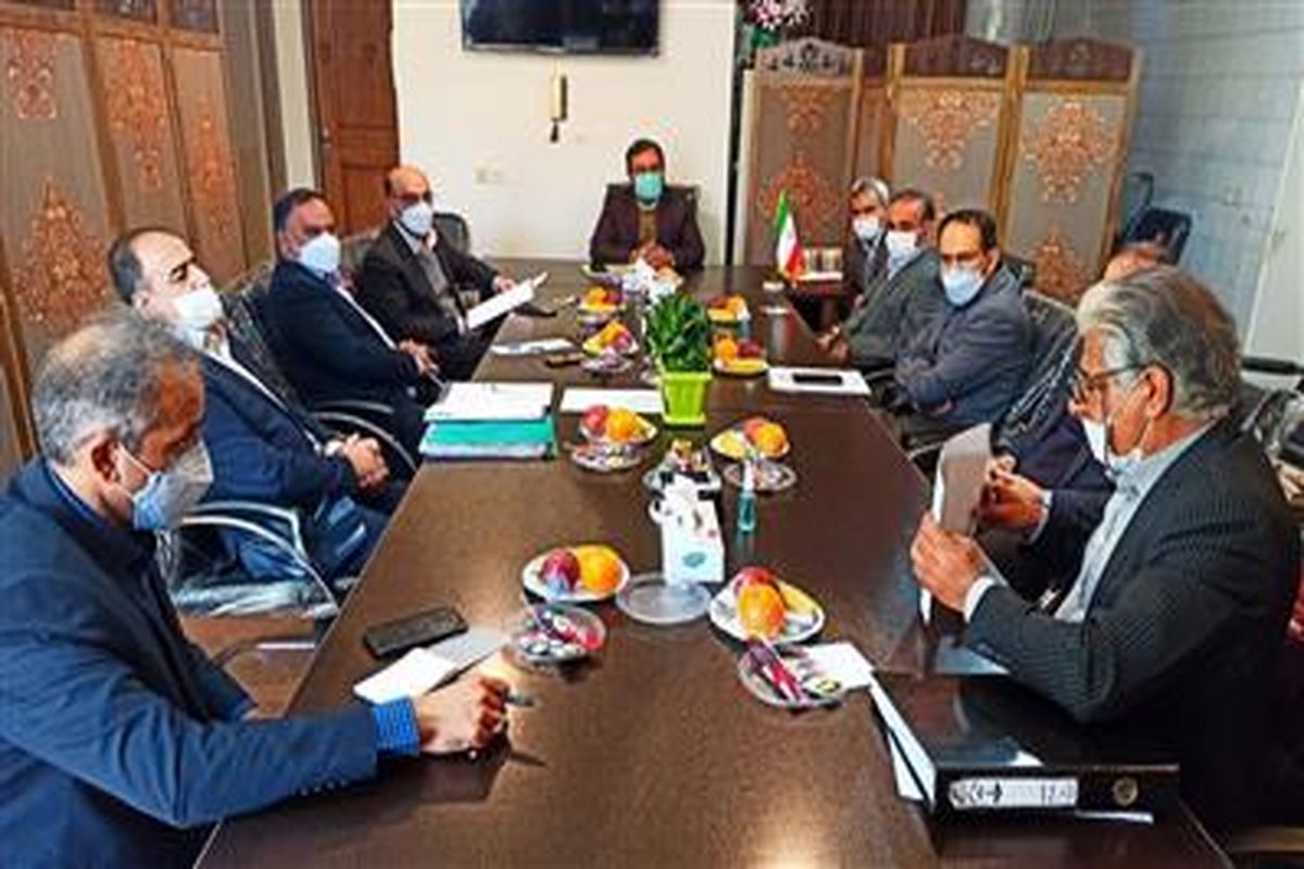 دیدار مدیران فولاد مبارکه با نمایندۀ مردم شریف لنجان