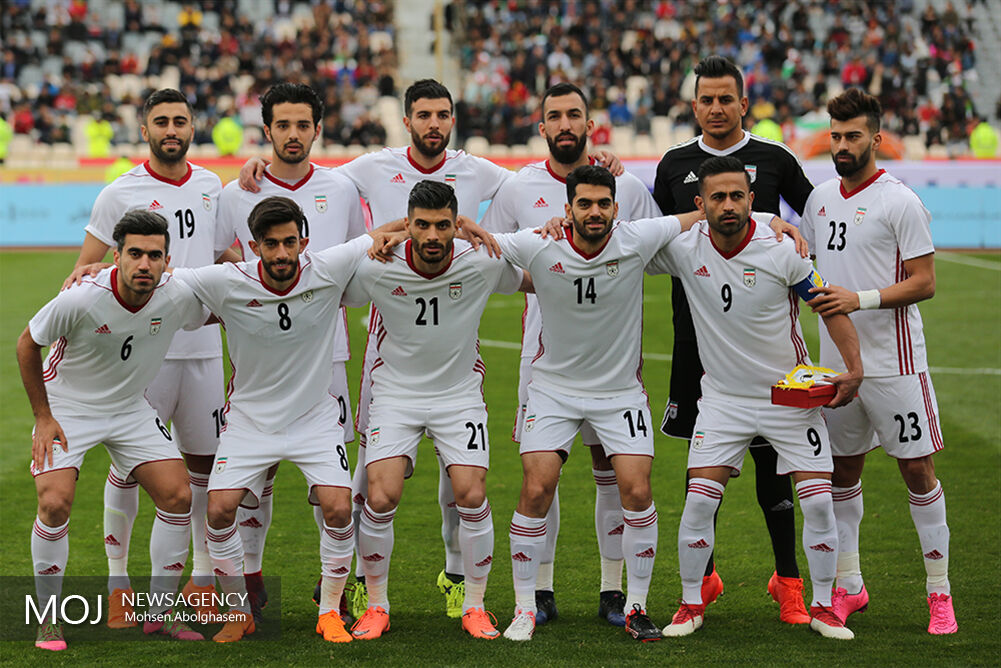 ترکیب تیم ملی فوتبال ایران/عکس تیمی