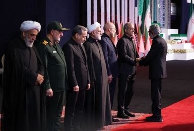 رئیس قوه قضاییه به پیکر رهبر شهید انقلاب ادای احترام کرد