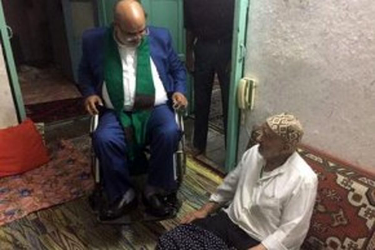 دیدار از  والدین معظم سالمند شهدای قم