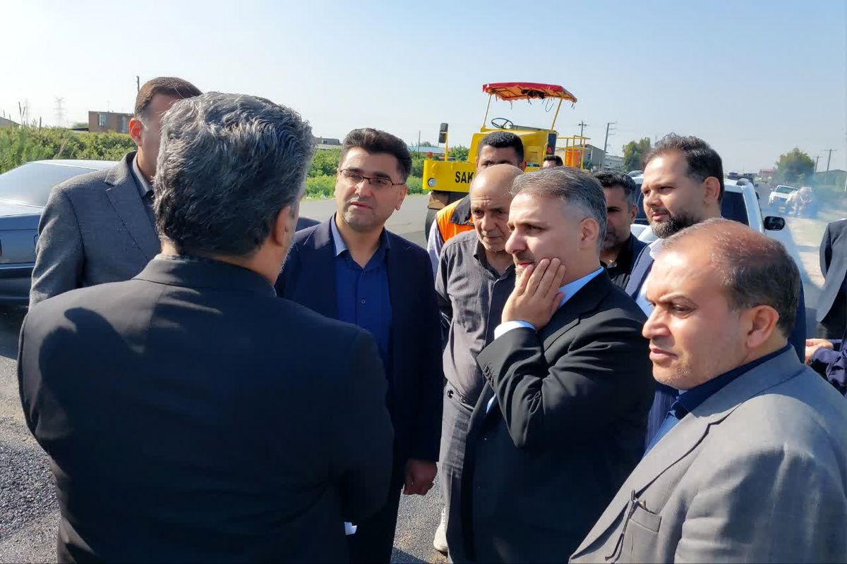 بازدید مدیرکل راه و شهرسازی مازندران از نکا