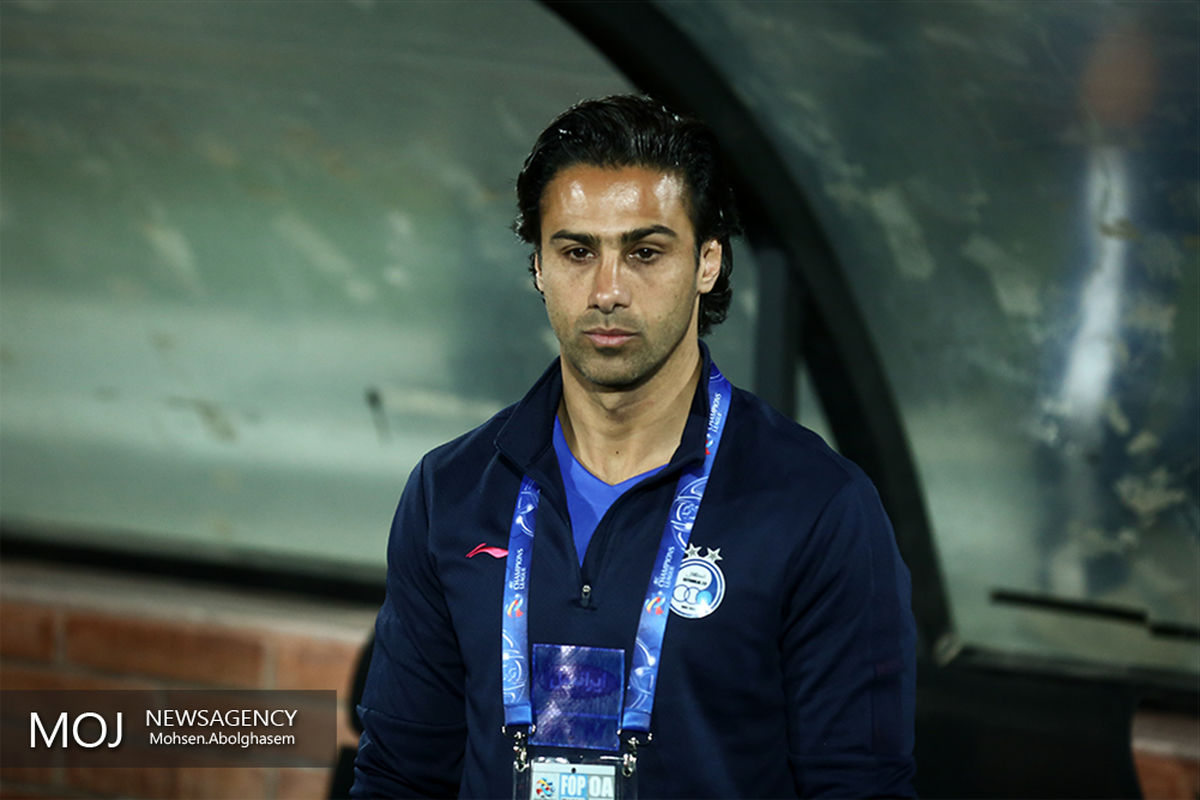دیدار تیم های فوتبال استقلال ایران و الدحیل قطر/فرهاد مجیدی مربی تیم استقلال