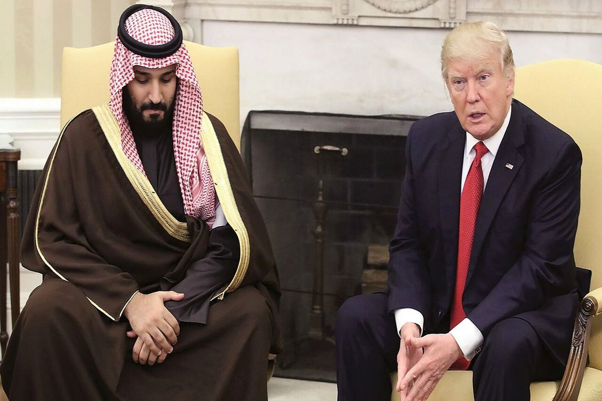 ترامپ و بن سلمان