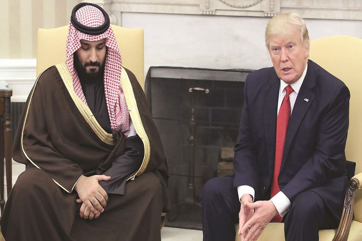 ترامپ و بن سلمان