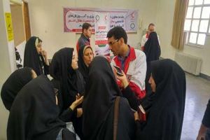  برنامه آموزشی برای واکنش سریع به حوادث در هلال احمر