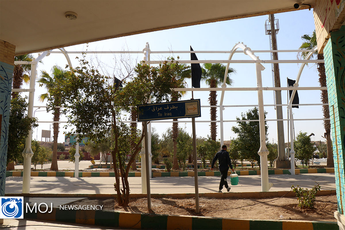 عبور زائران اربعین از مرز خسروی