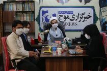 بازدید مجموعه روابط عمومی آستان مقدس کریمه اهل بیت(س) از دفتر سرپرستی خبرگزاری موج در قم