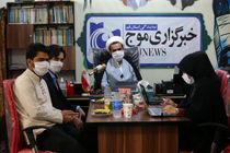 بازدید مجموعه روابط عمومی آستان مقدس کریمه اهل بیت(س) از دفتر سرپرستی خبرگزاری موج در قم