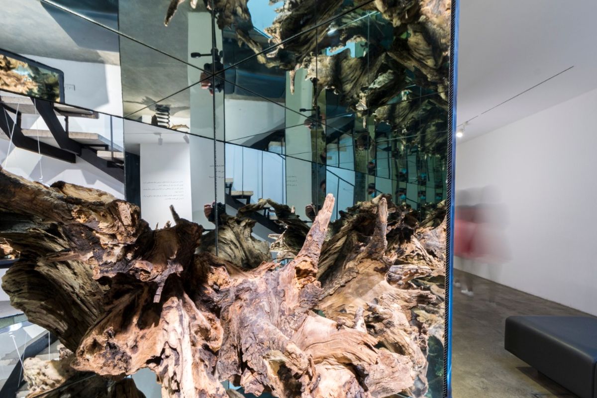 اینستالیشن بازمان اثر علی حمیدی مقدم