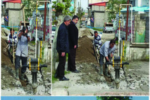 آبرسانی به ۴۸واحد مسکن مددجویان بهزیستی شهر شفت