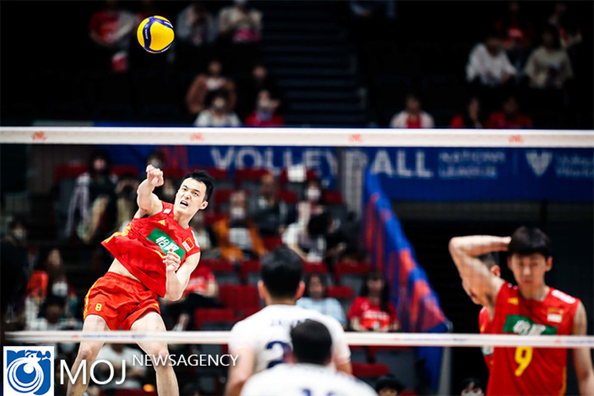 لیگ ملت‌های والیبال ؛ دیدار ایران و چین