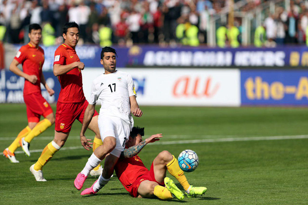 بازی ایران چین