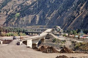 آزادراه منجیل - رودبار یکطرفه شد