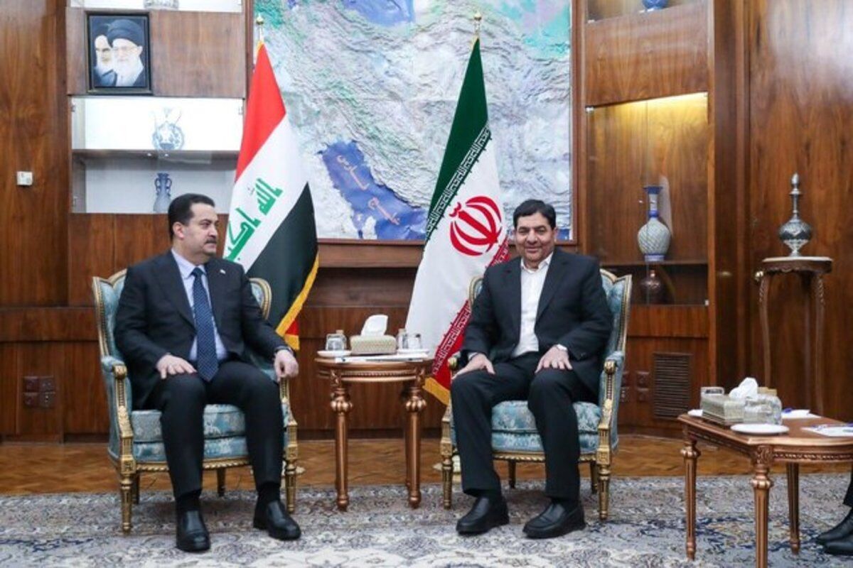 معاون اول رئیس‌جمهور با نخست وزیر عراق