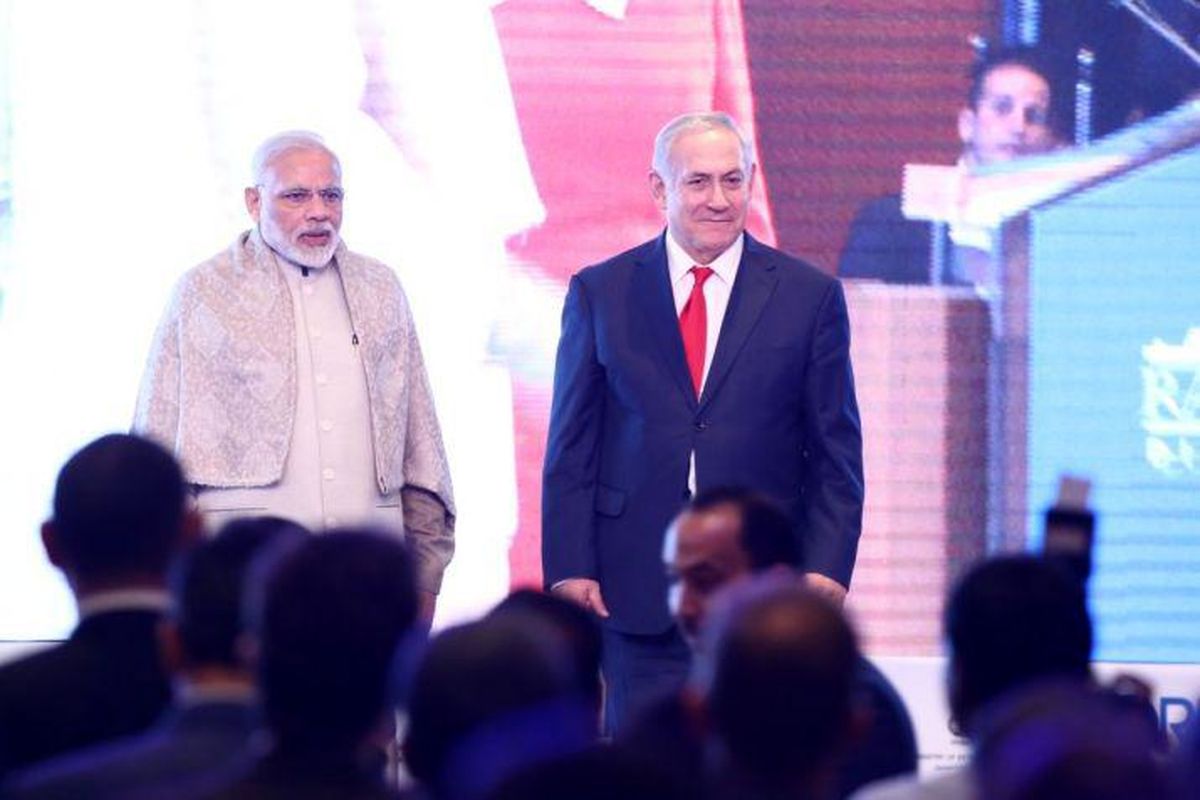 نتانیاهو و مودی