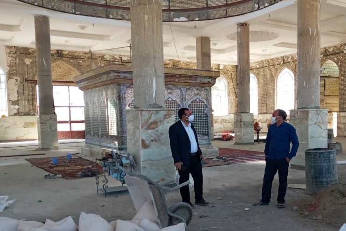 بازسازی امامزاده ابراهیم