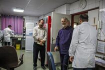 معاون هماهنگ‌کننده ارتش از جانبازان تحت درمان نظامی عیادت کرد