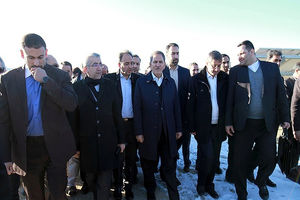 جهانگیری به منظور بازدید از مناطق سیل زده وارد گرگان شد