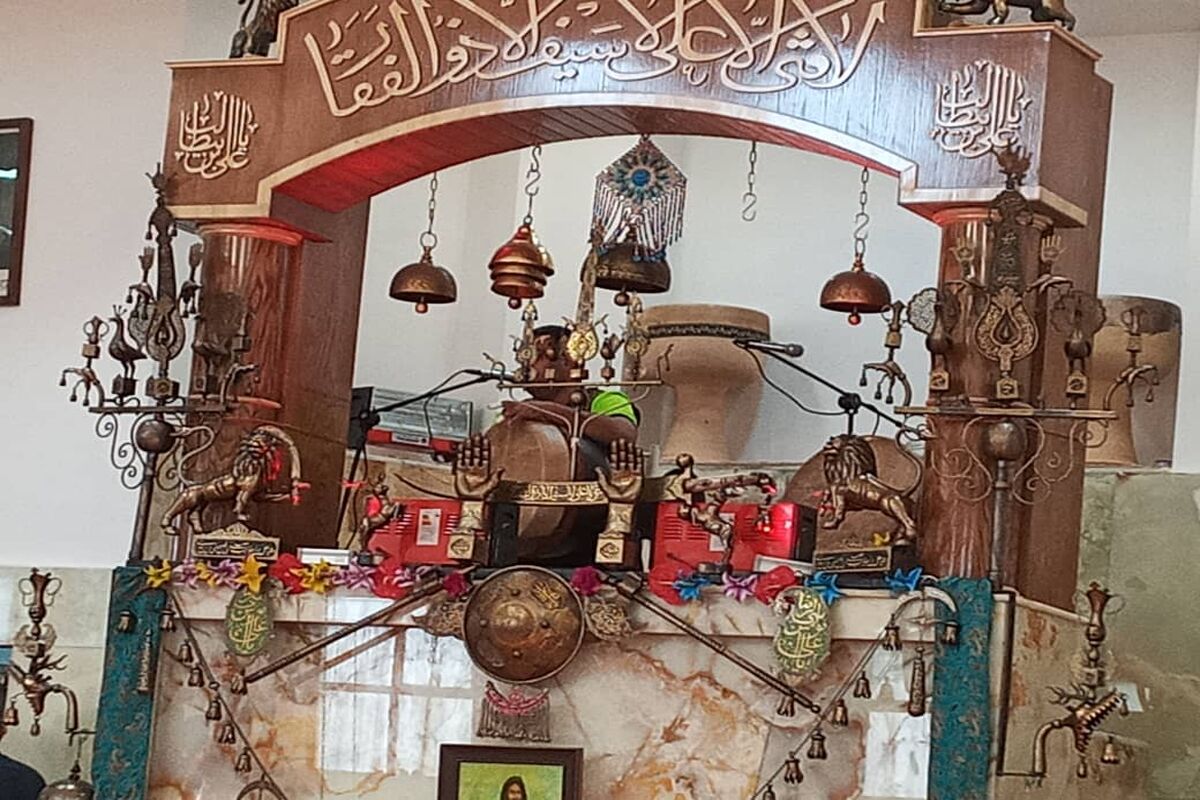 افتتاح زورخانه در خمینی شهر