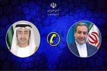 وزیر خارجه امارات از اهتمام ایران به دیپلماسی قدردانی کرد 