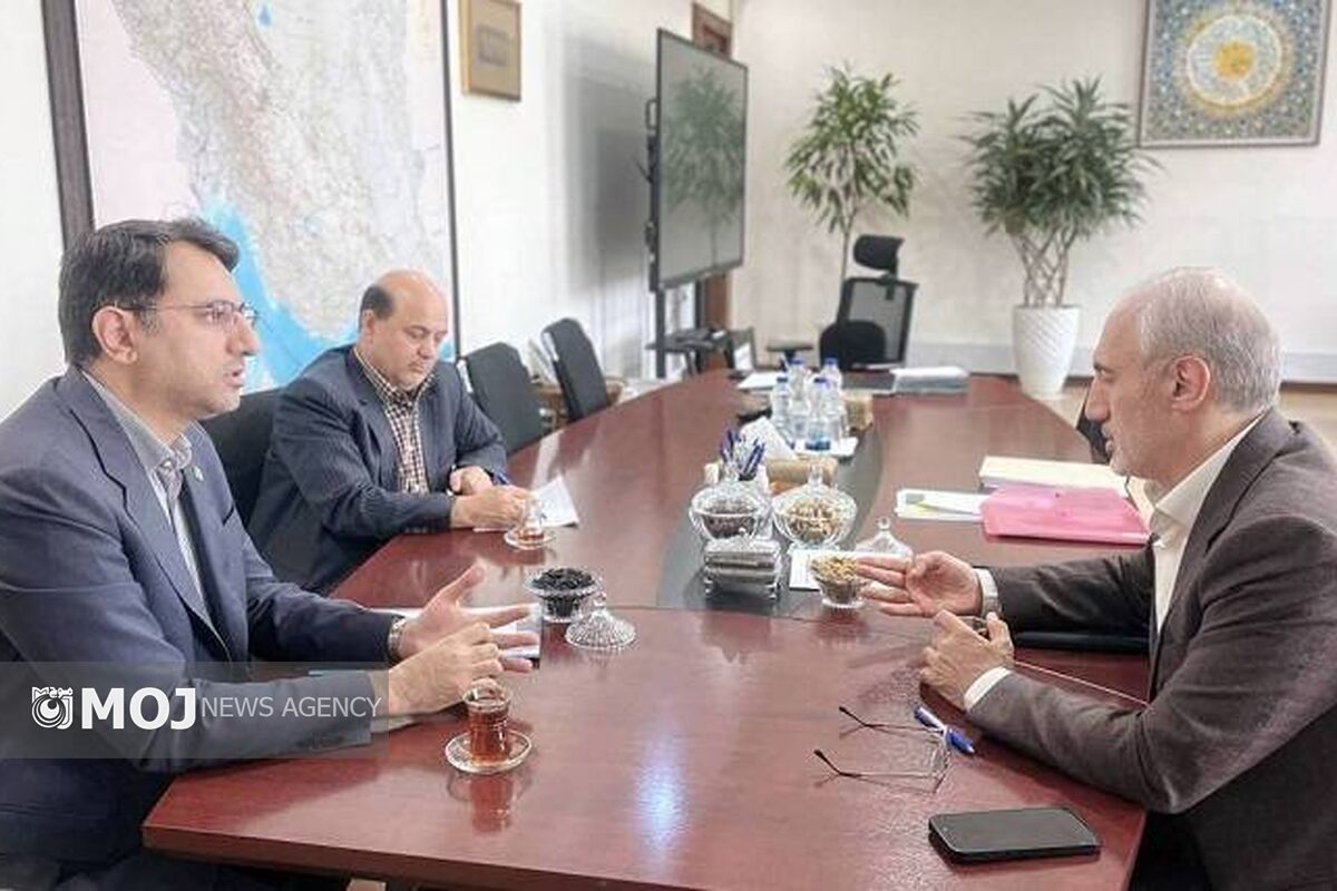 دیدار کبیری با رئیس سازمان برنامه و بودجه