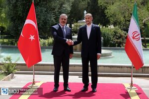دیدار وزرای خارجه ترکیه و ایران