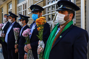  زنگ “روز قم” در مدرسه استثنایی ابابصیر نواخته شد