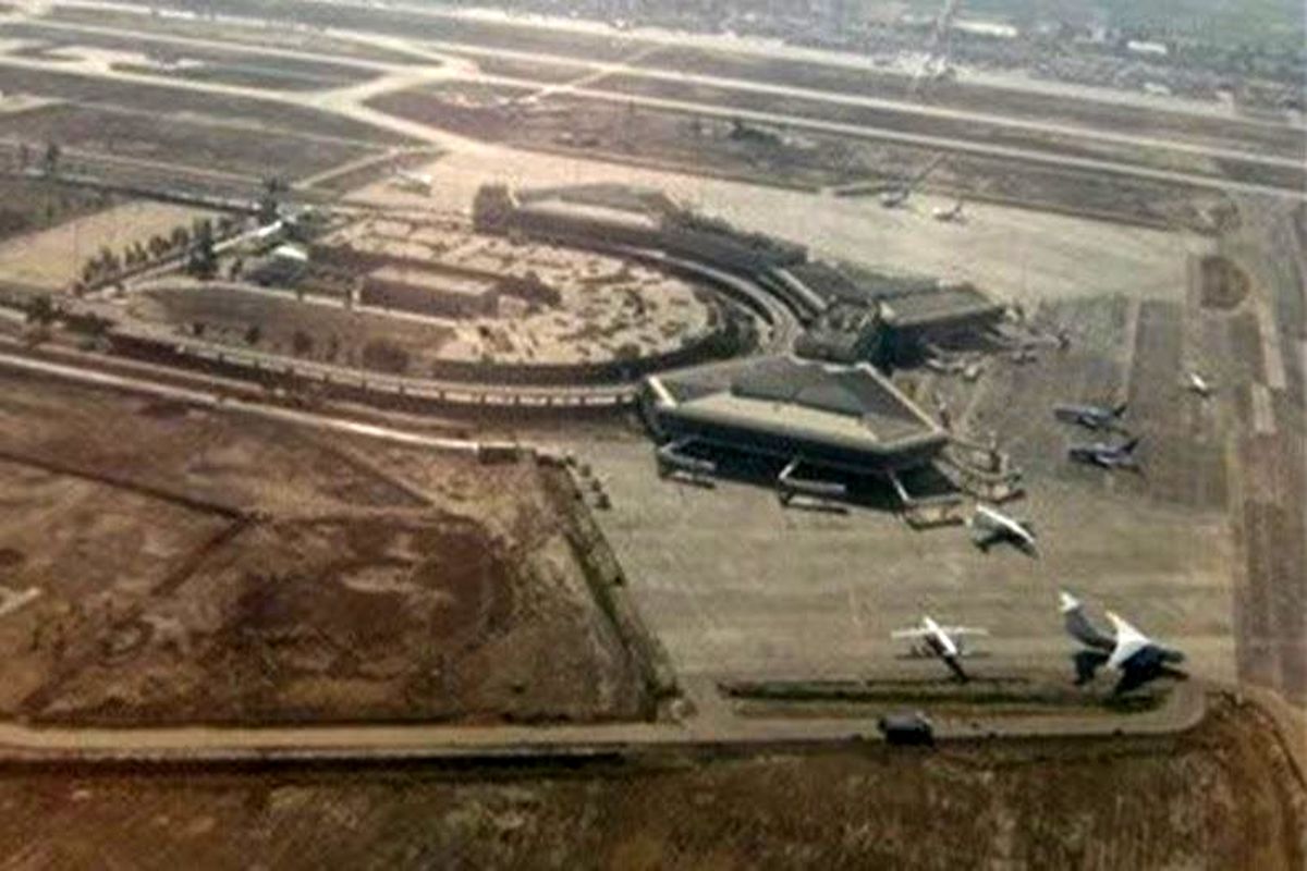 حمله راکتی به بخش نظامی فرودگاه بغداد