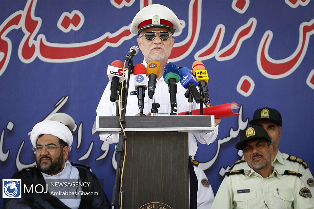 رزمایش گشت های نامحسوس پلیس راهور ناجا/ سردار سید کمال هادیانفر