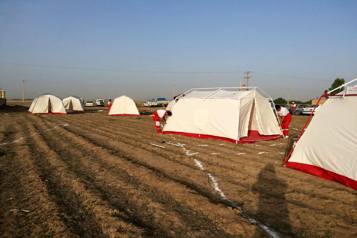 برپایی چادر