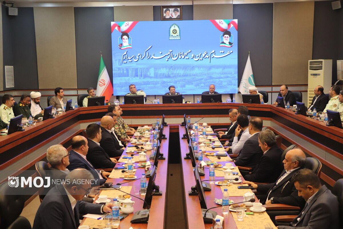 مراسم معارفه رییس پلیس فرودگاه کیش