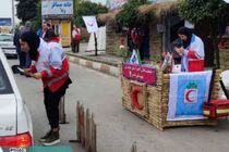 مشارکت ۷۶۳ داوطلب هلال احمر در پشتیبانی از طرح‌های نوروزی ۱۴۰۳