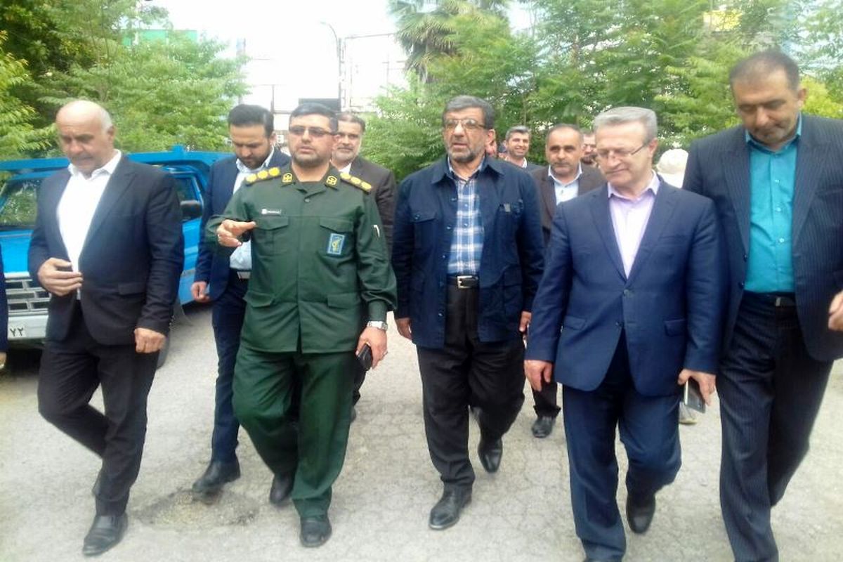 وزیر گردشگری در چالوس