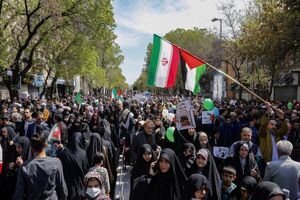 خروش مردم اهواز در روز جهانی قدس