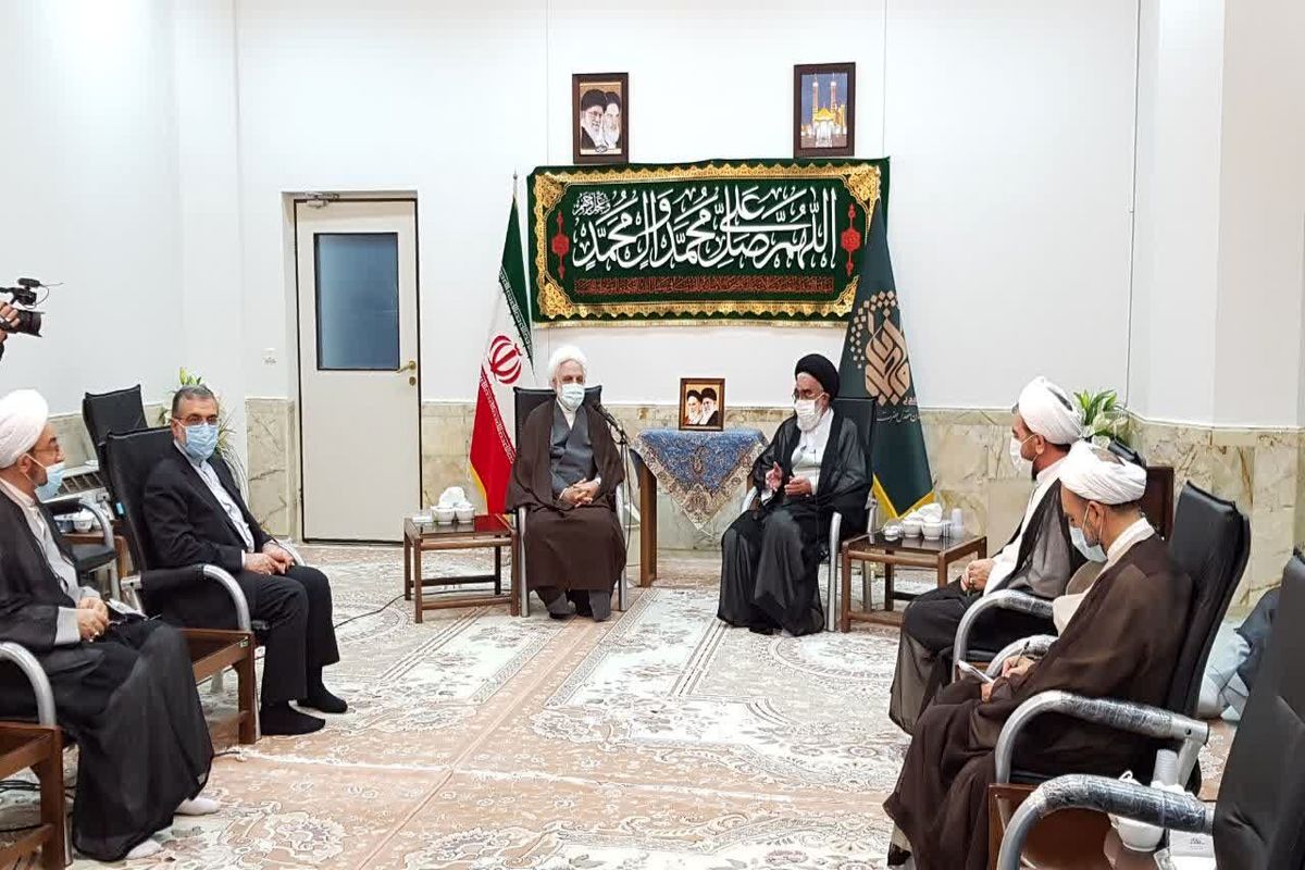 حجت الاسلام والمسلمین محسنی اژه ای در قم