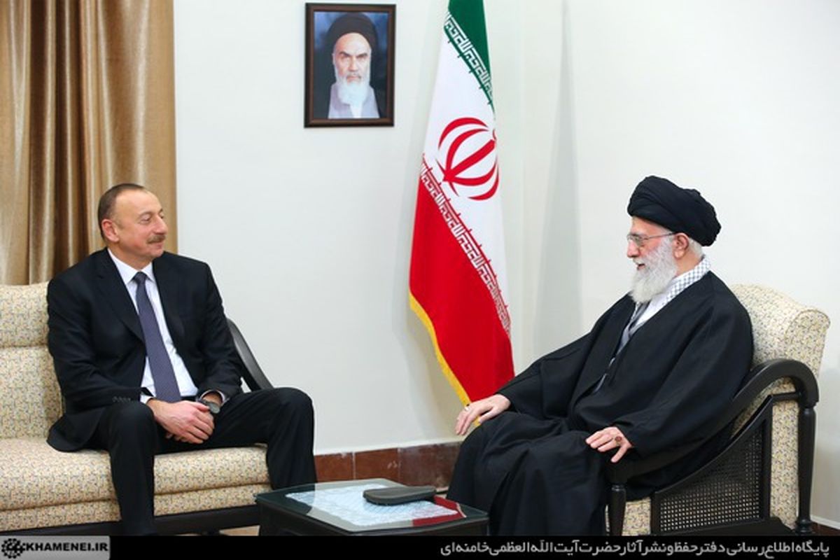 دیدار رییس جمهوری آذربایجان با رهبر انقلاب