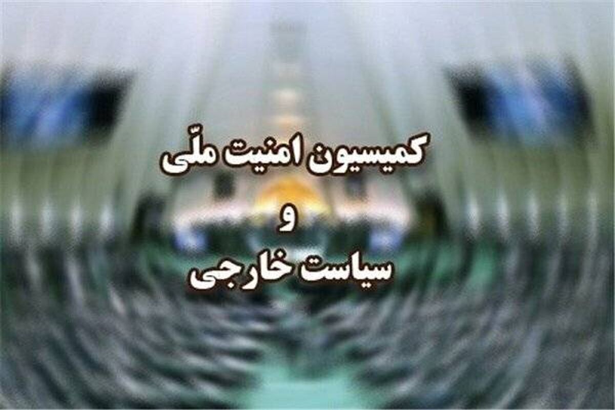 کمیسیون امنیت ملی و سیاست خارجی مجلس
