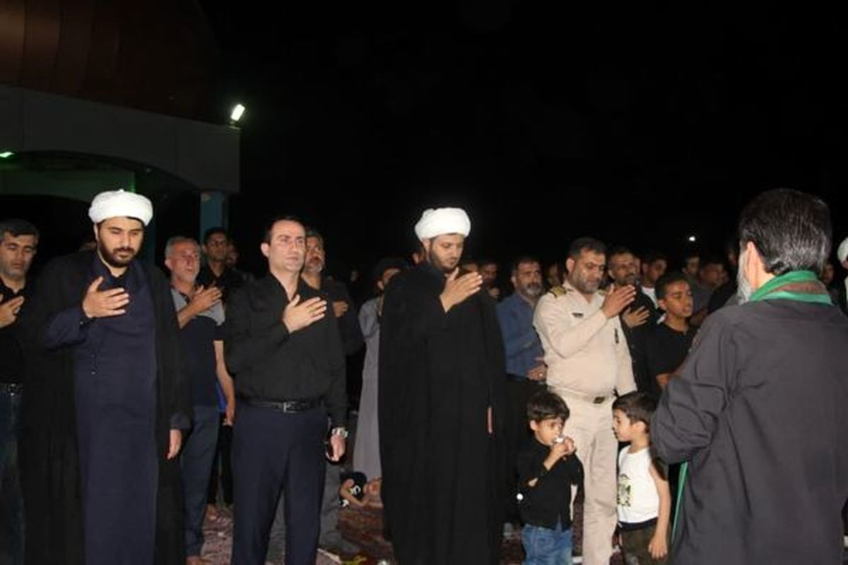 عزاداری کارکنان ارتش برای شهدای خدمت 