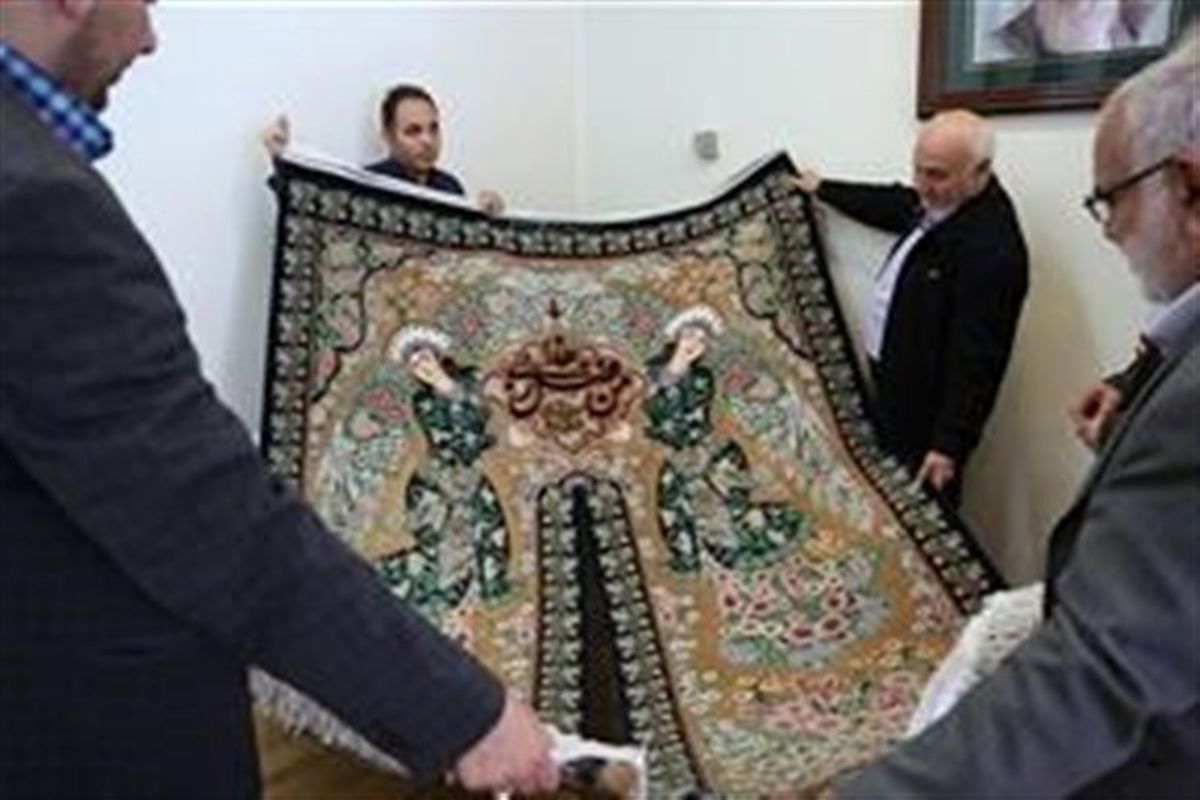 فرش ابریشمی