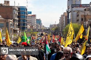 پوشش ۱۰۰ دوربین‌ تلویزیونی برای انعکاس شکوه راهپیمایی روز قدس