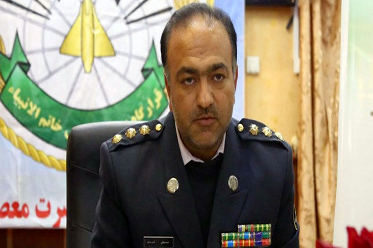 فرمانده گروه پدافند هوایی حضرت معصومه(س)