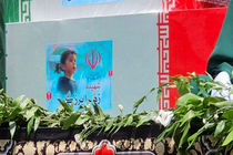 تشییع پیکرهای شهیده زهرا برزگر سه ساله و شهیده مرضیه عسگری در گرگان + فیلم