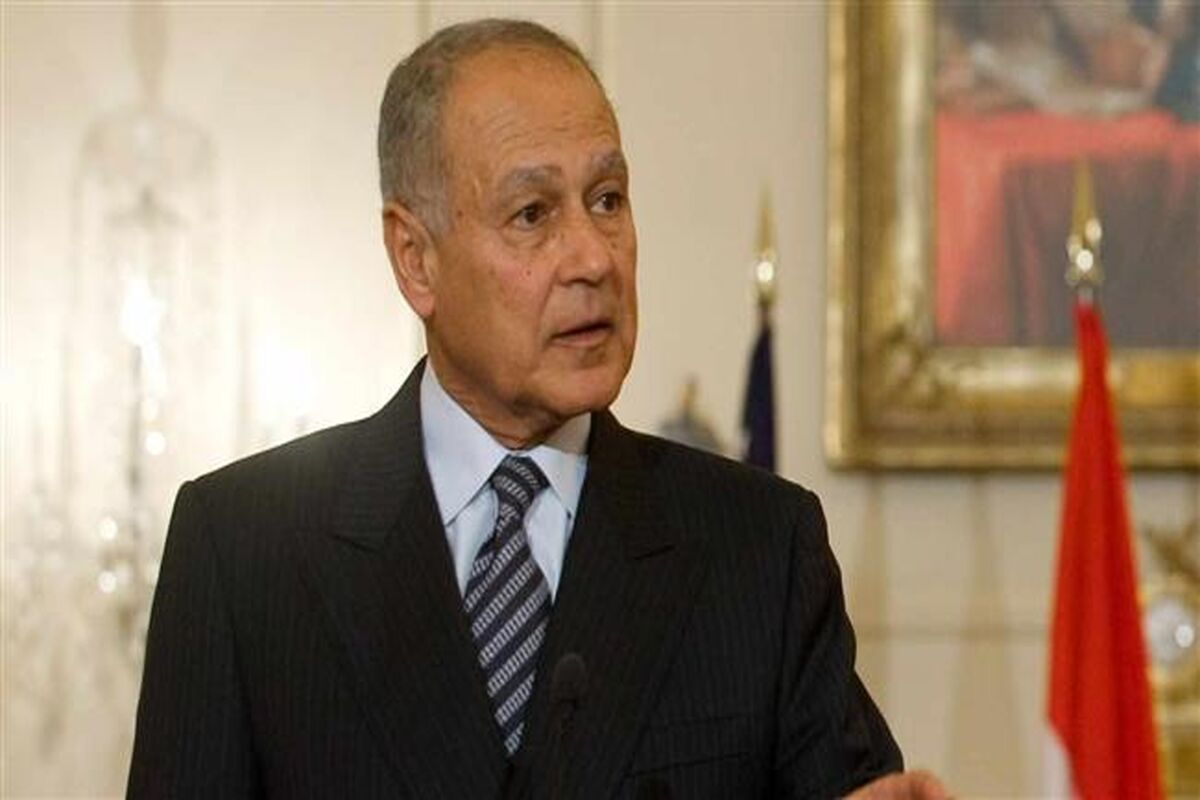 احمد ابوالغیط دبیر کل اتحادیه عرب