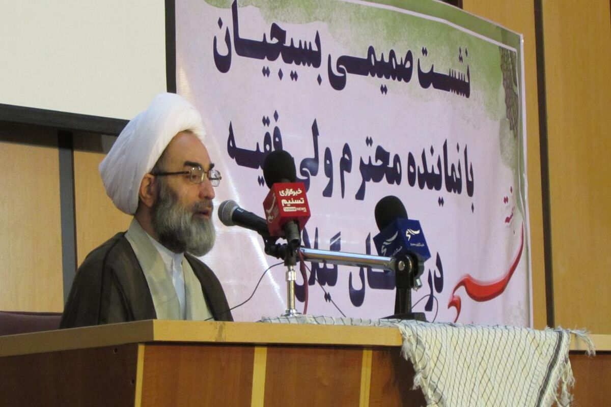 آیت الله فلاحتی در همایش بسیجیان گیلان