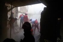 وقوع حادثه ریزش آوار در قم