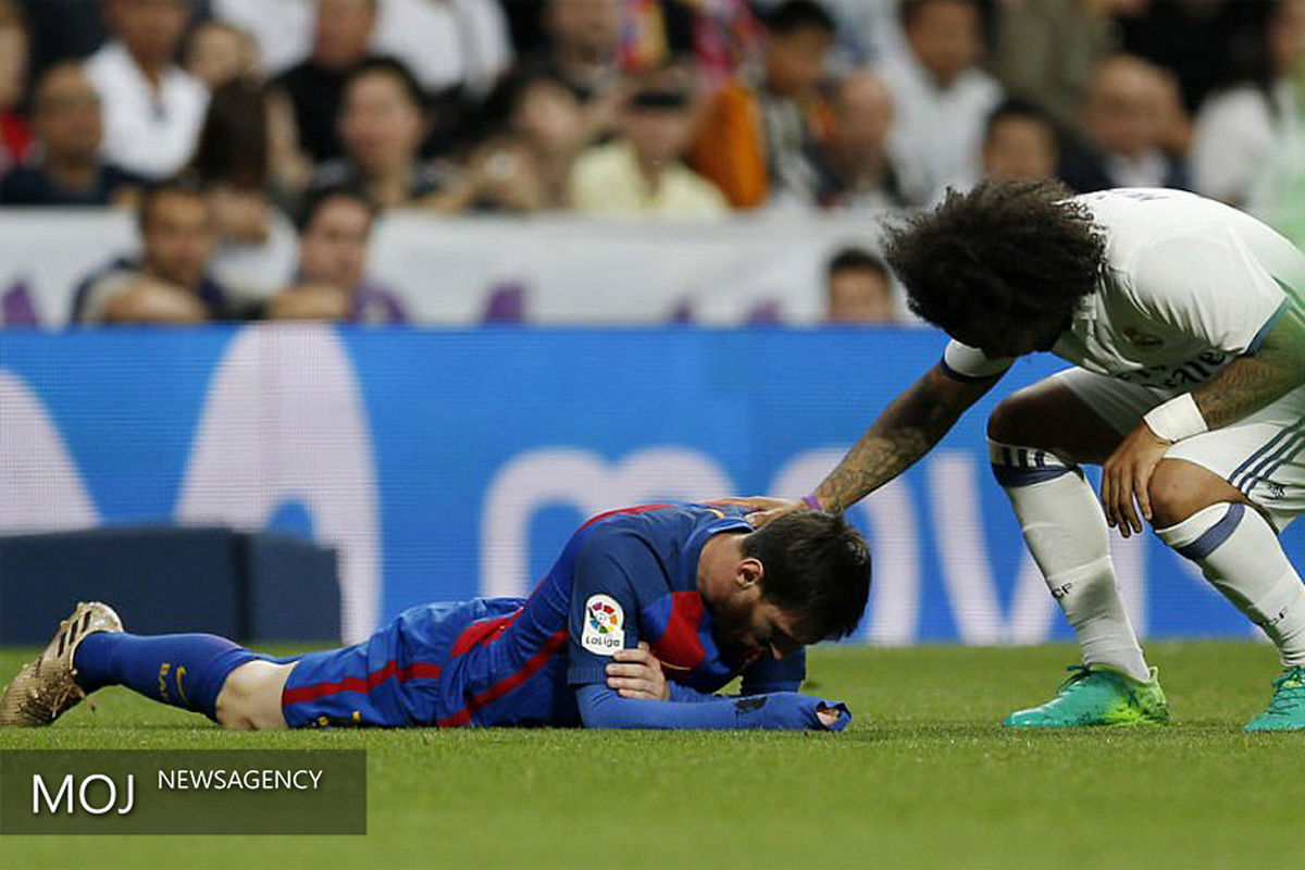 دیدار تیم های فوتبال رئال مادرید و بارسلونا‎  