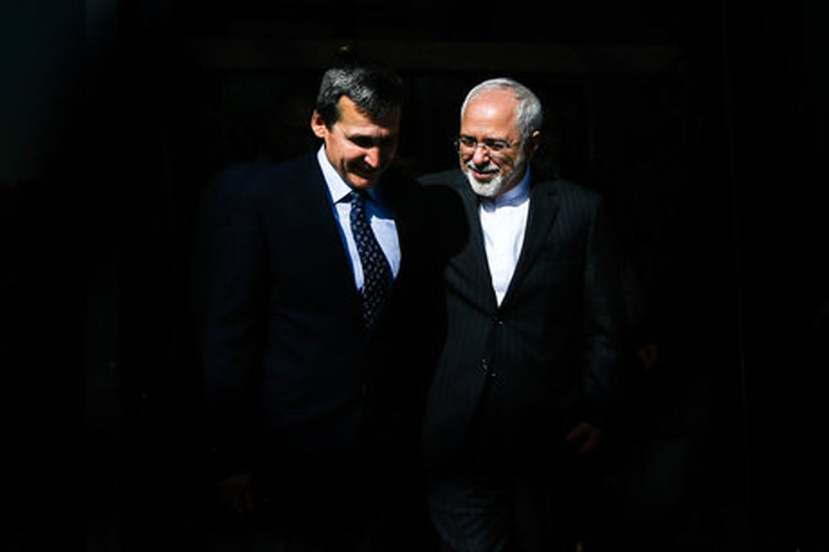 دیدار ظریف با وزیر امور ترکمنستان