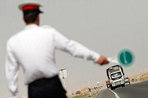 توقیف تانکر حمل گاز با راننده ۱۴ ساله! + فیلم