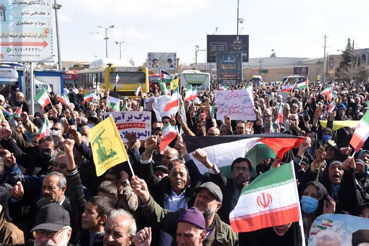 راهپیمایی جمعه نصر+ شیراز