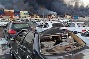 خسارت ۲۱۰ میلیاردی برای ۱۵۶۸ دستگاه خودروی آسیب دیده در بندر رجایی